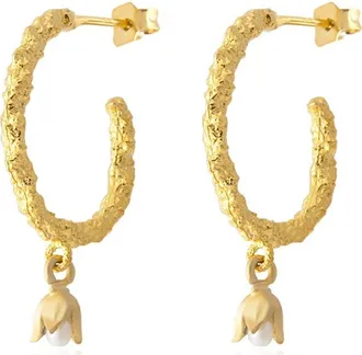 Peracas Lily Daily Hoops in Ivory at Nordstrom