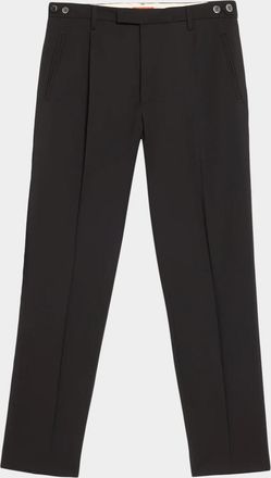 Barena Men & apos;s Masco Wool and Cotton Pleated Trousers