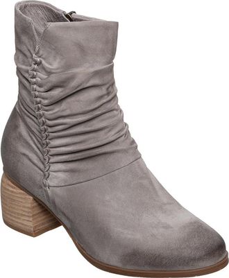 Antelope Nona Ruched Bootie in Light Grey at Nordstrom Rack, Size 10Us / 41Eu