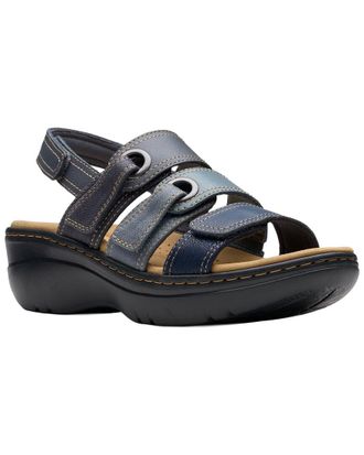 Clarks Merliah 2 Bali Leather Wedge Sandal