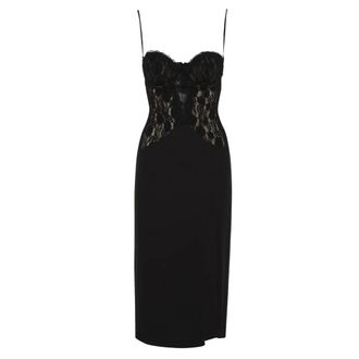 Aniye By Tahlia Lange Bustier Jurk - Dames - Feestkleedjes - Zwart - S - Polyester - Kleedjes