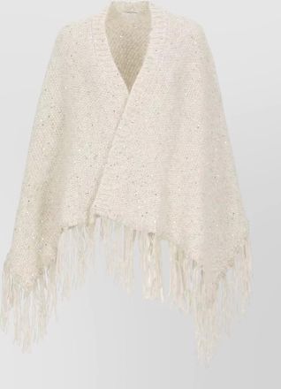 PESERICO fringed cape