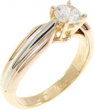 Cartier Yellow Gold (18K) Pink Gold (18K) White Gold (18K) Band Ring (Pre-Owned)