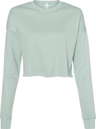 Bella + Canvas Women&acute;s Crop Crew Fleece