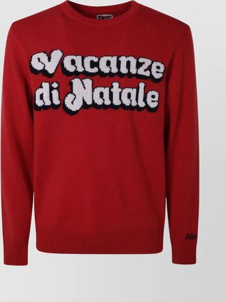 MC2 Saint Barth crew neck long sleeve ribbed pullover