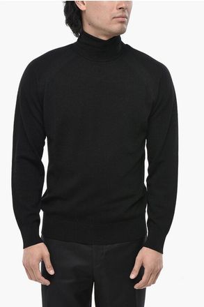 Paolo Pecora High-Neck Sweater in Solid Color size Xl