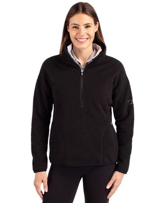 Cutter & Buck Cascade Eco Womens Fleece Pullover Jacket