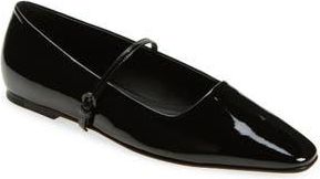 Dear Frances Mary Jane Flat in Black Patent at Nordstrom Rack, Size 10Us / 40Eu