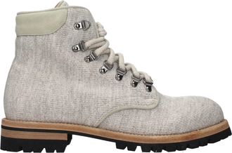 Eleventy Elfzig M&auml;nners Stiefeletten aus beigem Stoff