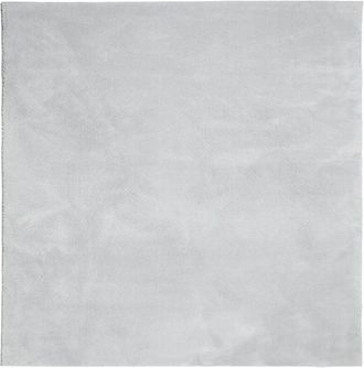 vidaXL Alfombra De Pelo Corto Suave Lavable Huarte Gris 120x120 Cm Vidaxl