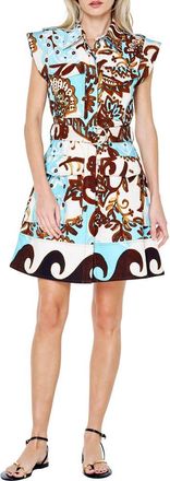 Ciebon Fay Minidress in Cream Multi at Nordstrom, Size X-Small