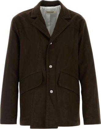 Namacheko Moleskin Blazer - Heren - Blazers - Bruin - M - Katoen - Jassen