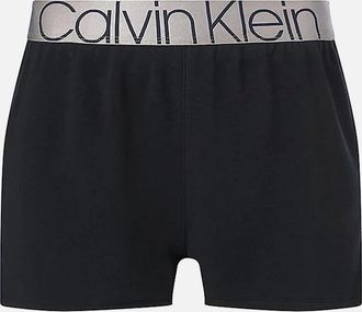 Calvin Klein Womens Icon Sleep Short, Black - Size: 12