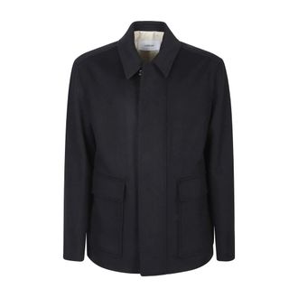 Lardini Heren, Jassen, Blauw, Maat: XL Wol