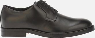 HUGO BOSS Mens Dressletic Derby Shoes - Black - Size: 10.5