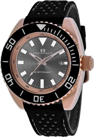 Oceanaut Submersion Quartz Grey Dial Mens Watch OC0524