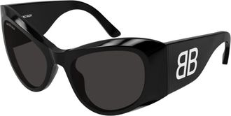 Balenciaga Bb0393s-001black-black-grey