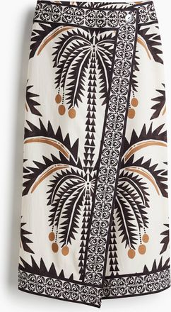 H&M Bedruckter Wickeljupe - Beige