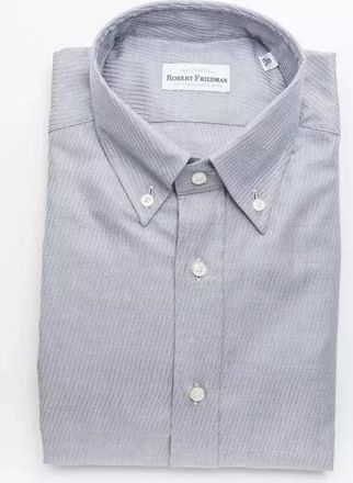 Robert Friedman Robert Friedman Cotton Men Mens Shirt