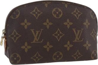 Louis Vuitton Pre-owned Clutches, female, Brown, Size: ONE SIZE Pre-owned Vintage Clutch