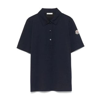 Moncler Logo-patch Polo Shirt