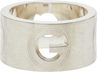Gucci Silver Silver 925 Band Ring (Pre-Owned)