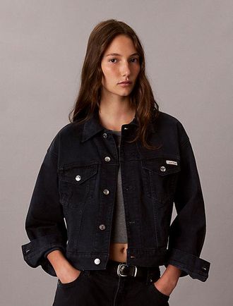 Calvin Klein Chaqueta Denim Azul &Iacute;ndigo Tacto Suave