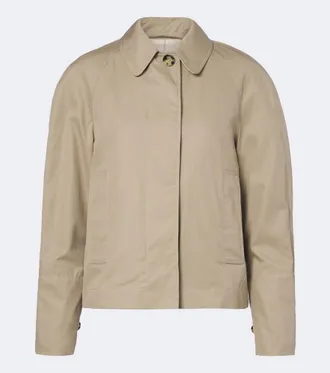 Burberry Giacca in gabardine di cotone