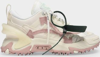 Off-white Womens Odsy 2000 130 White Pink Sneakers Leather - Size UK 4