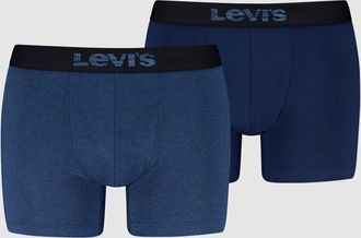 Levi's Opt III Boxer Brief - 2 pack - Uomo - 2XL - Blu / Dark Blue