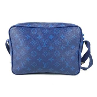 Louis Vuitton Vintage, unisex, Blauw, ONE Size, Pre-owned Vintage Schoudertas