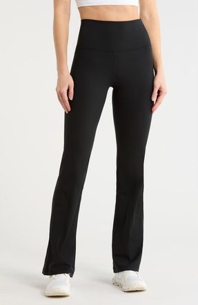 90 Degree by Reflex Felix Lux Rib Everyday High Waist Leggings in Black at Nordstrom Rack, Size X-Small