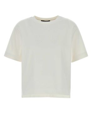 Weekend White Cotton Oversize Multid T Shirt