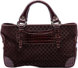 Celine Pre-owned Celine Macadam Suede Boogie Handbag Ladies PFDT1IKNXMMZXLTW