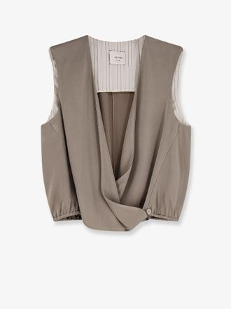 Alysi Top in satin - ALYSI - gender_Woman