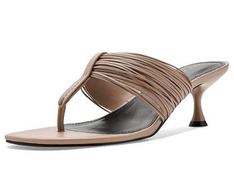 Marc Fisher Pamilla Womens Dress Sandals Light Natural Leather : 8.5 M