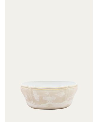 Ginori 1735 Meringa Botanical Porcelain Salad Bowl