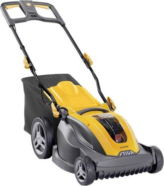 STIGA Sports Combi 344e Cortac&eacute;sped Manual Bater&iacute;a Negro, Amarillo