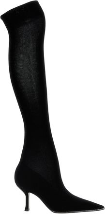 Rene Caovilla Leather Over The Womens Knee