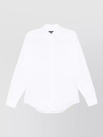 Emporio Armani cotton long sleeve classic shirt