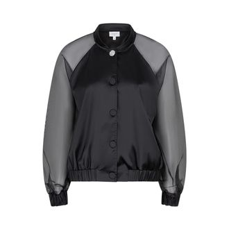 Dante6 Dames, Jassen, Zwart, Maat: XS Satijn