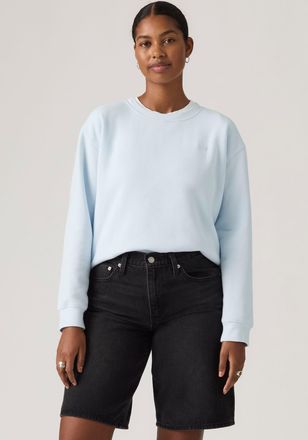 Levi's Sweatshirt LEVIS EVERYDAY CREW SWEATSHIRT, Damen, Gr. L (40), country air brushed fleece, Sweatware, Obermaterial: 58% Baumwolle, 42% Polyester, regul