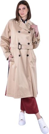Max Mara Trenchcoat - Dames - Mantel - Beige - M - Katoen - Jassen