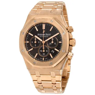 Audemars Piguet Pre-owned Audemars Piguet Royal Oak Chronograph Chronograph Black Dial Mens Watch 26320OR.OO.1220OR.01
