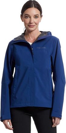 Marmot PreCip Eco Pro Jacket Womens Coat Twilight Blue : LG, Polyester