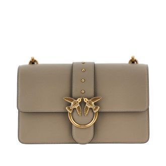 Pinko Love One Classic leather bag Woman One Size