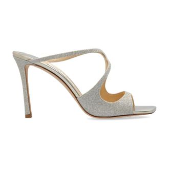 Jimmy Choo London Dames, Schoenen, Grijs, Maat: 40 1/2 EU Leer