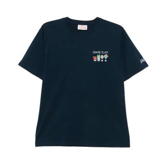 MC2 Saint Barth T-Shirts, male, Blue, Size: XL Portofino T-shirt