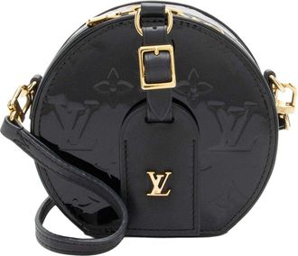 Louis Vuitton Monogram Vernis Boite Chapeau Mini Shoulder Bag (Authentic Pre- Loved)