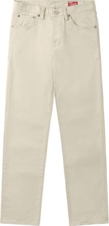 Fortela 913 Superjohn 5-Pocket Cotton Satin Denim in Taupe at Nordstrom, Size 36 X 31 Eu